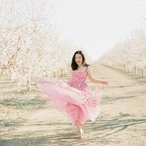 Lirika Matoshi Hearty Corset Midi Dress -Worn once